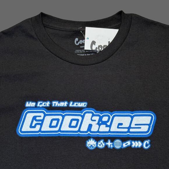 Cookies 2000 SS Tee Black Mens NWT Size L CM241TSP33 - Picture 3 of 5